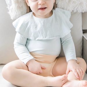 Kate Quinn Long Sleeve Collared Onesie